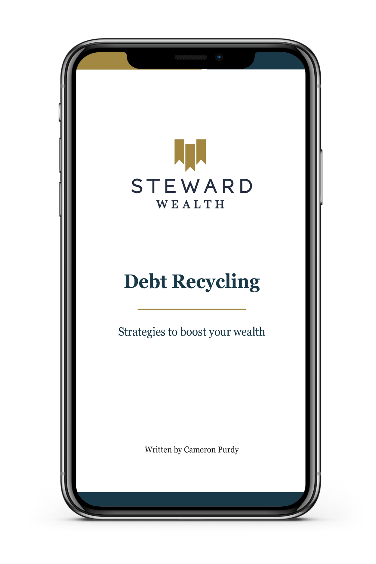 debt recycling ebook iphone image